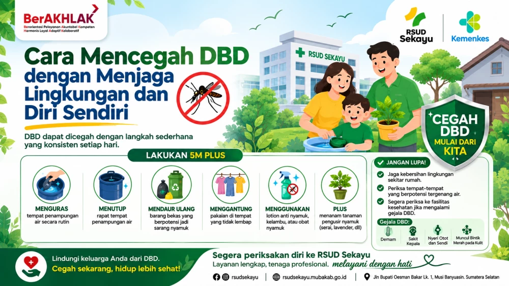 Cara Mencegah DBD dengan Menjaga Lingkungan dan Diri Sendiri